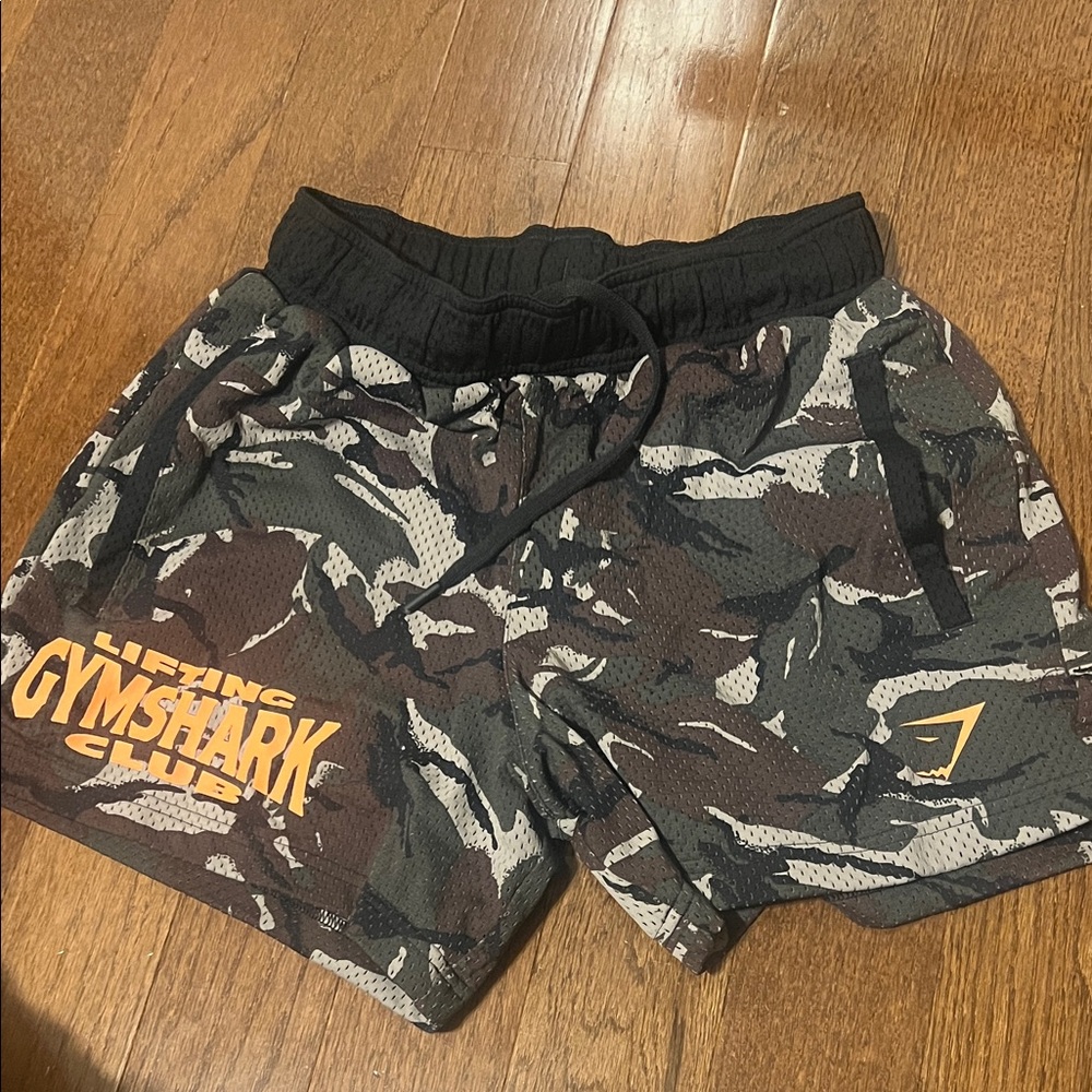 Gymshark Camo Mesh Athletic Shorts